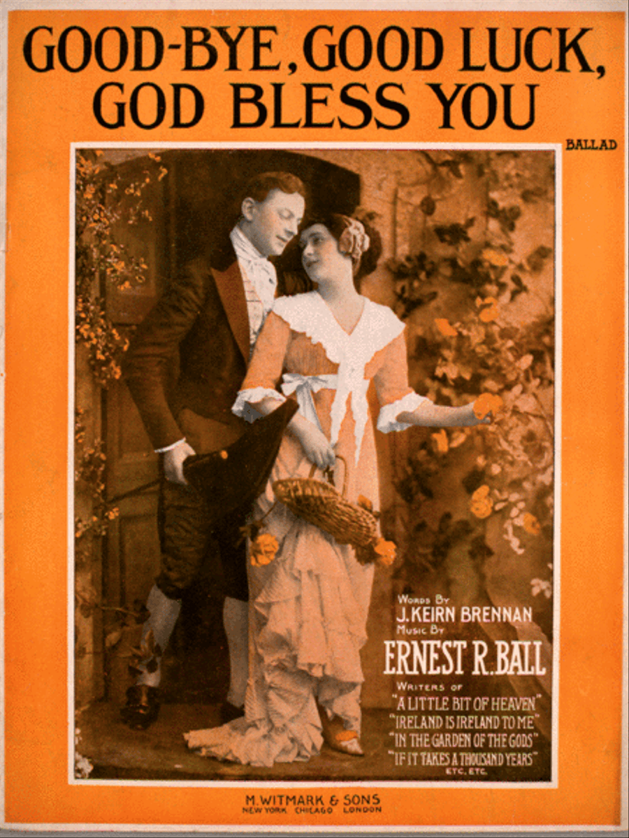 Good-Bye, Good Luck, God Bless You. Ballad Voice scores gallery preview page 1