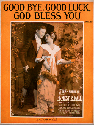 Book cover for Good-Bye, Good Luck, God Bless You. Ballad