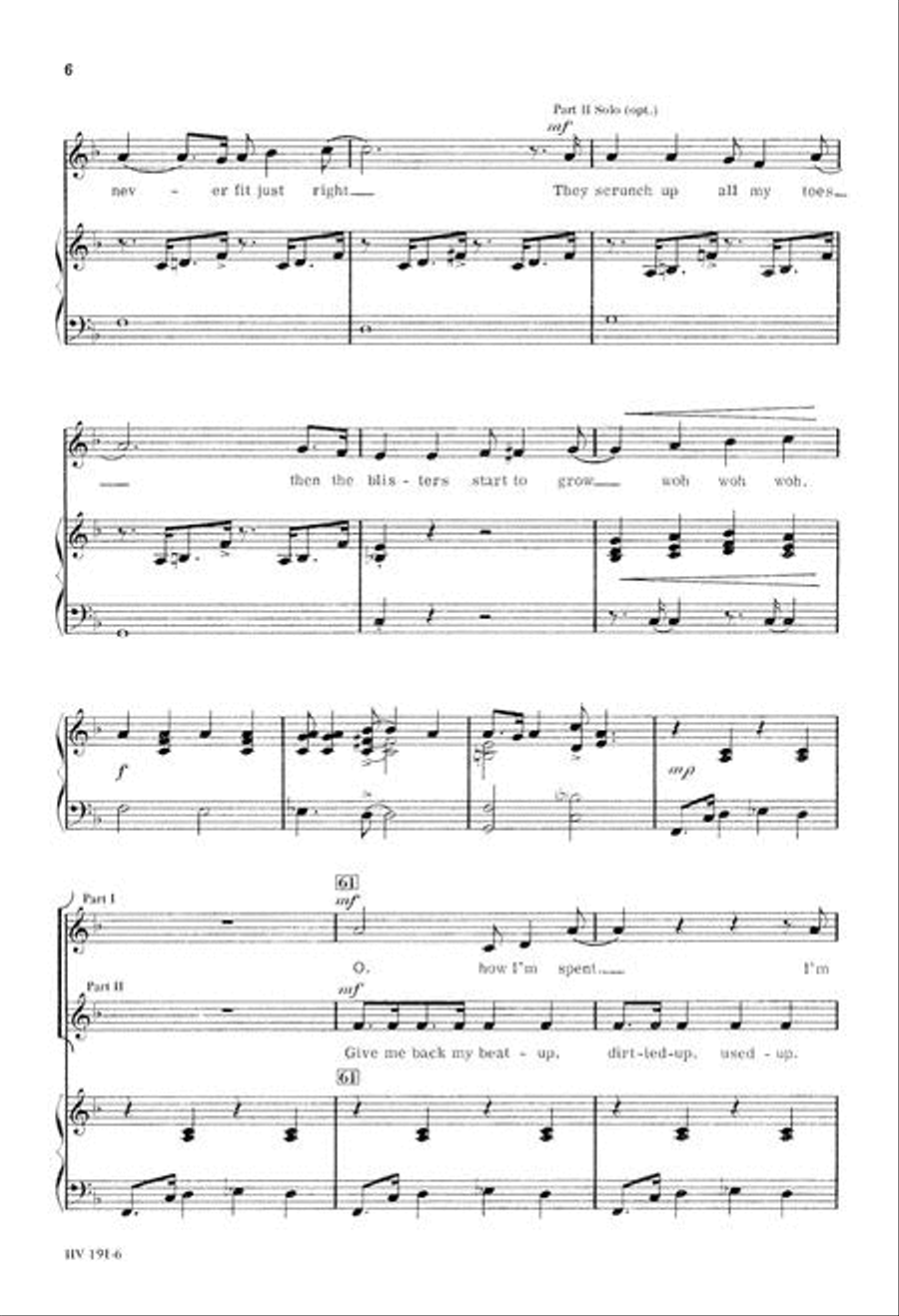 New Shoes Blues 2-Part scores gallery preview page 6