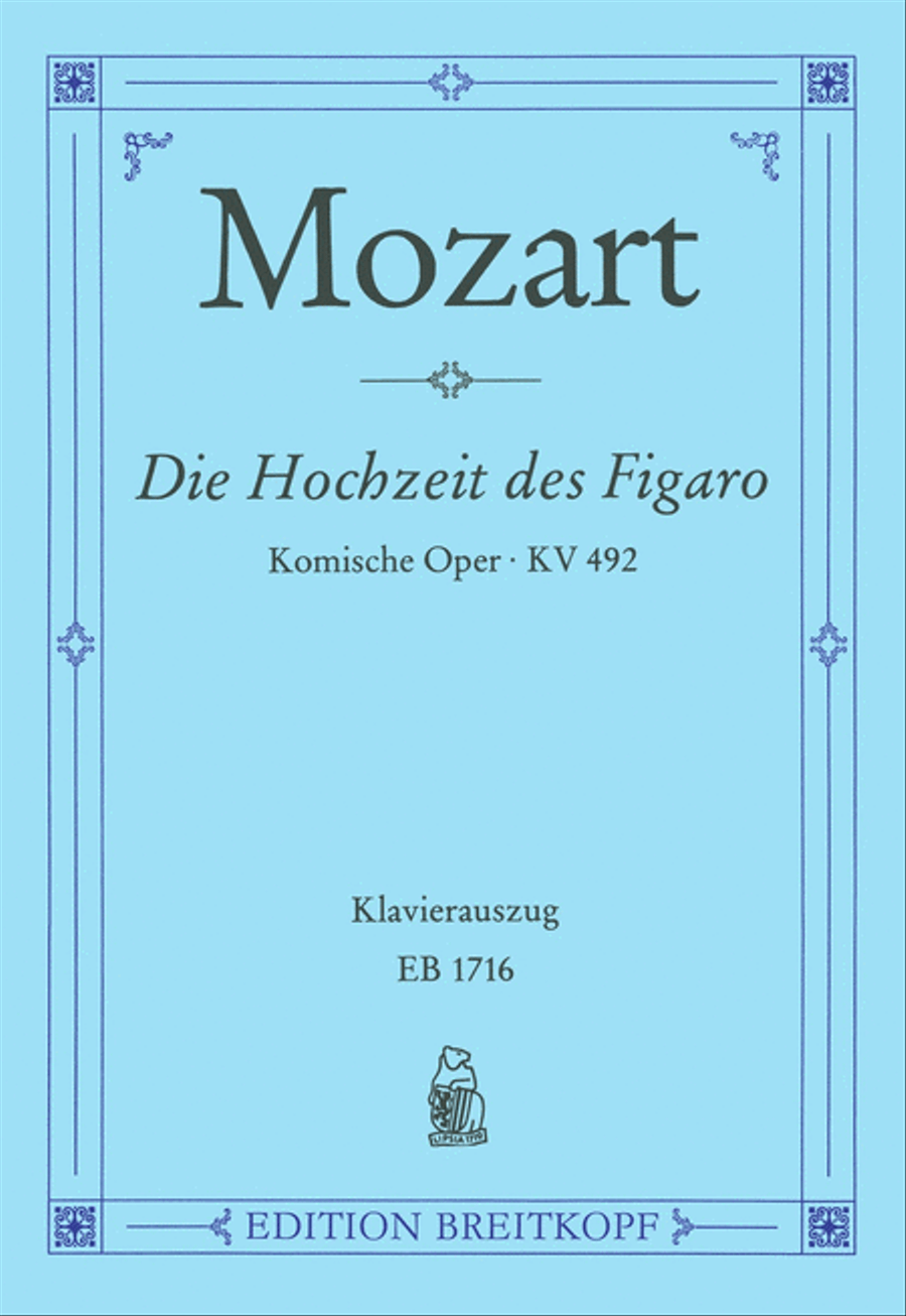Le nozze di Figaro K. 492 SSATB scores gallery preview page 1
