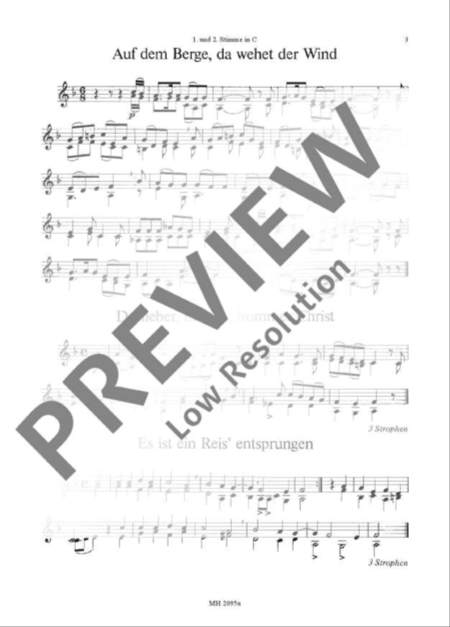 Christmas Carols Part scores gallery preview page 4