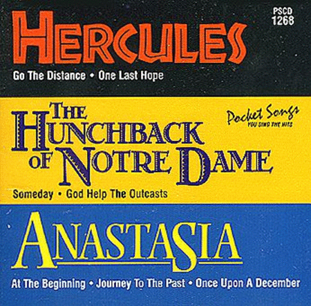 Hercules/Hunchback/Anastasia (Karaoke CD) image number null