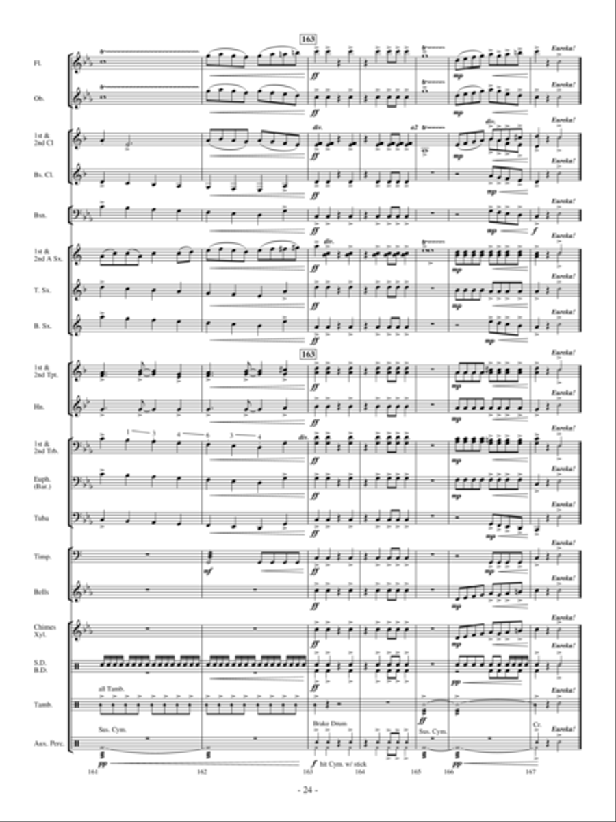 Eureka! Concert Band scores gallery preview page 23