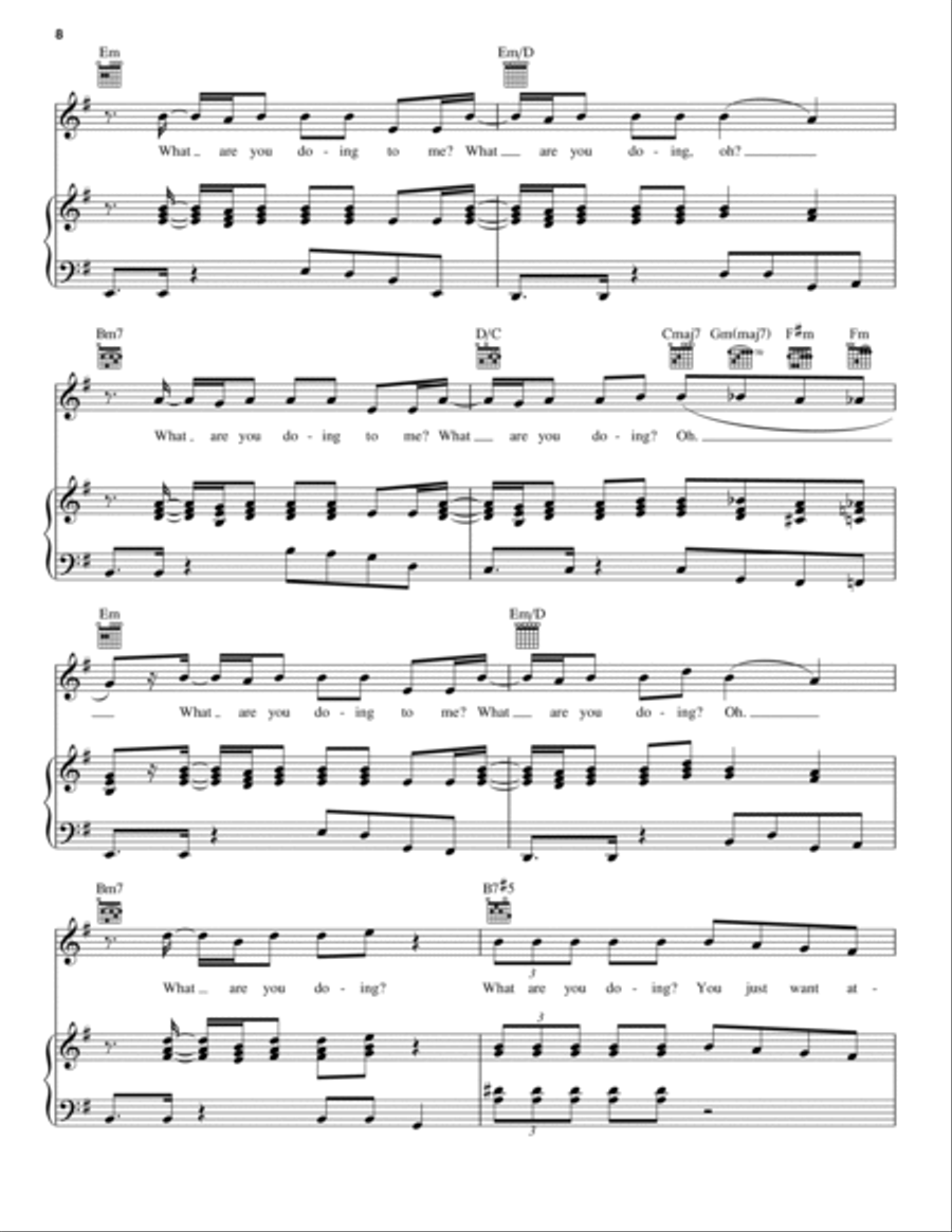 Attention Attention A Cappella scores gallery preview page 8
