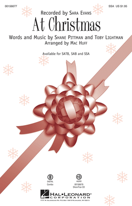 Book cover for At Christmas