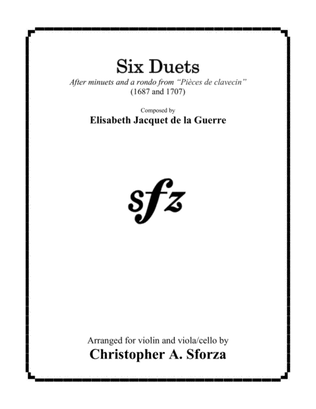 Six Violin and Viola/Cello Duets after La Guerre