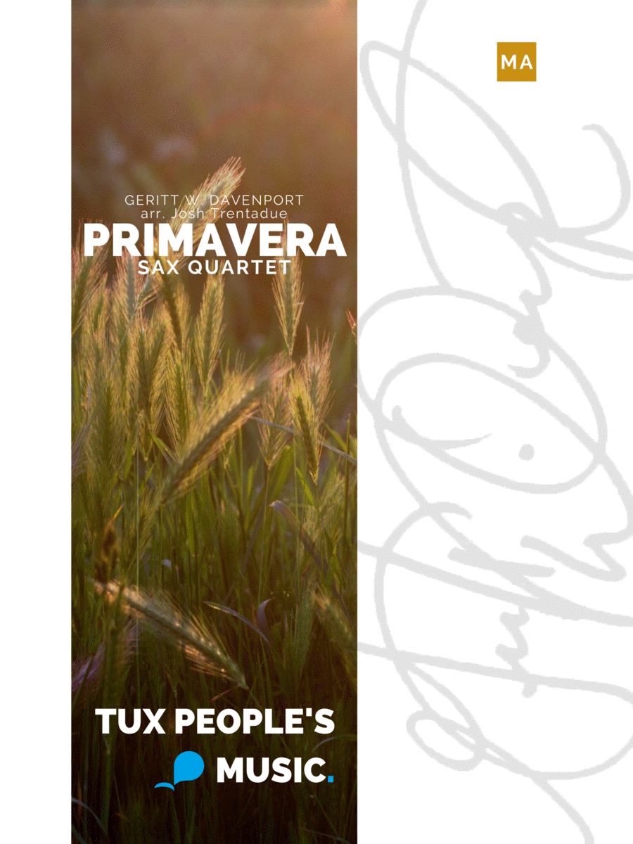 Primavera Saxophone Quartet scores gallery preview page 1