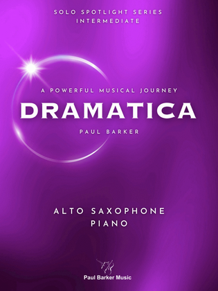 Book cover for Dramatica (Alto Saxophone and Piano)