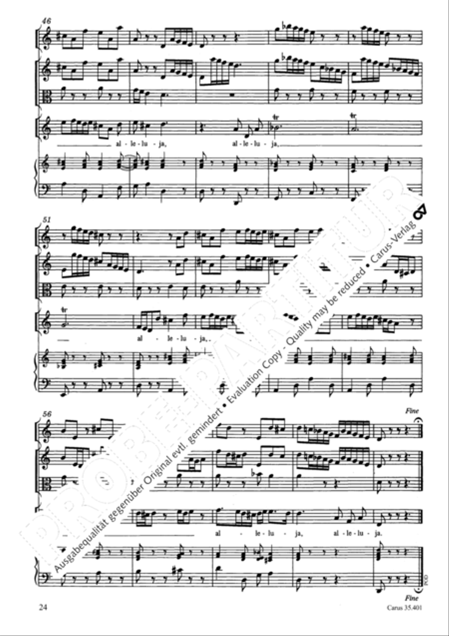 Languet anima mea Soprano Voice scores gallery preview page 27