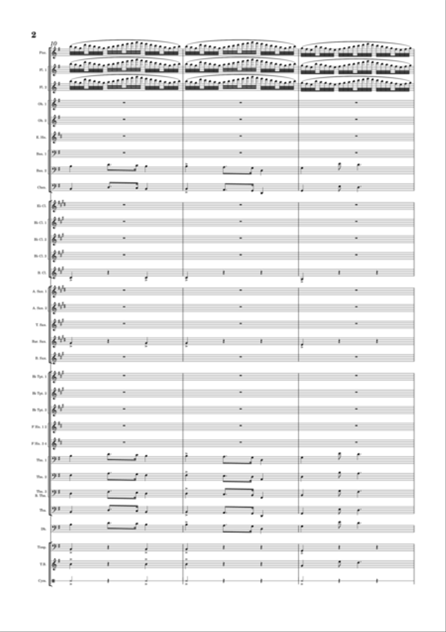 Away Concert Band scores gallery preview page 2