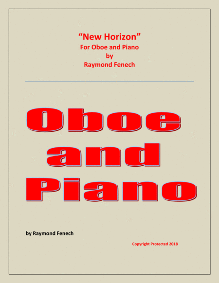 New Horizon - For Oboe and Piano image number null