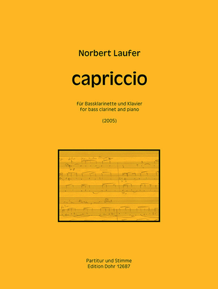 Capriccio für Bassklarinette und Klavier (2005)