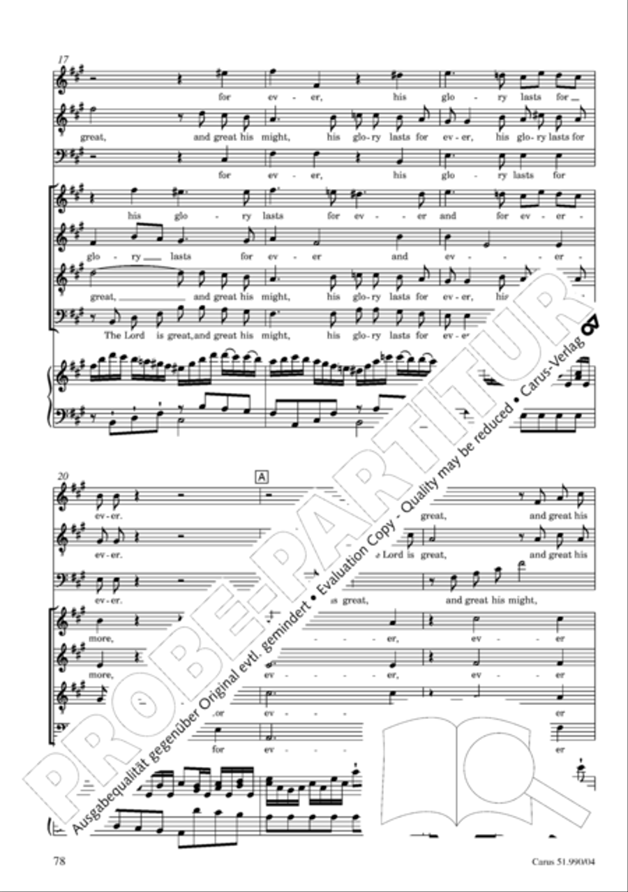 The Creation 4-Part scores gallery preview page 79