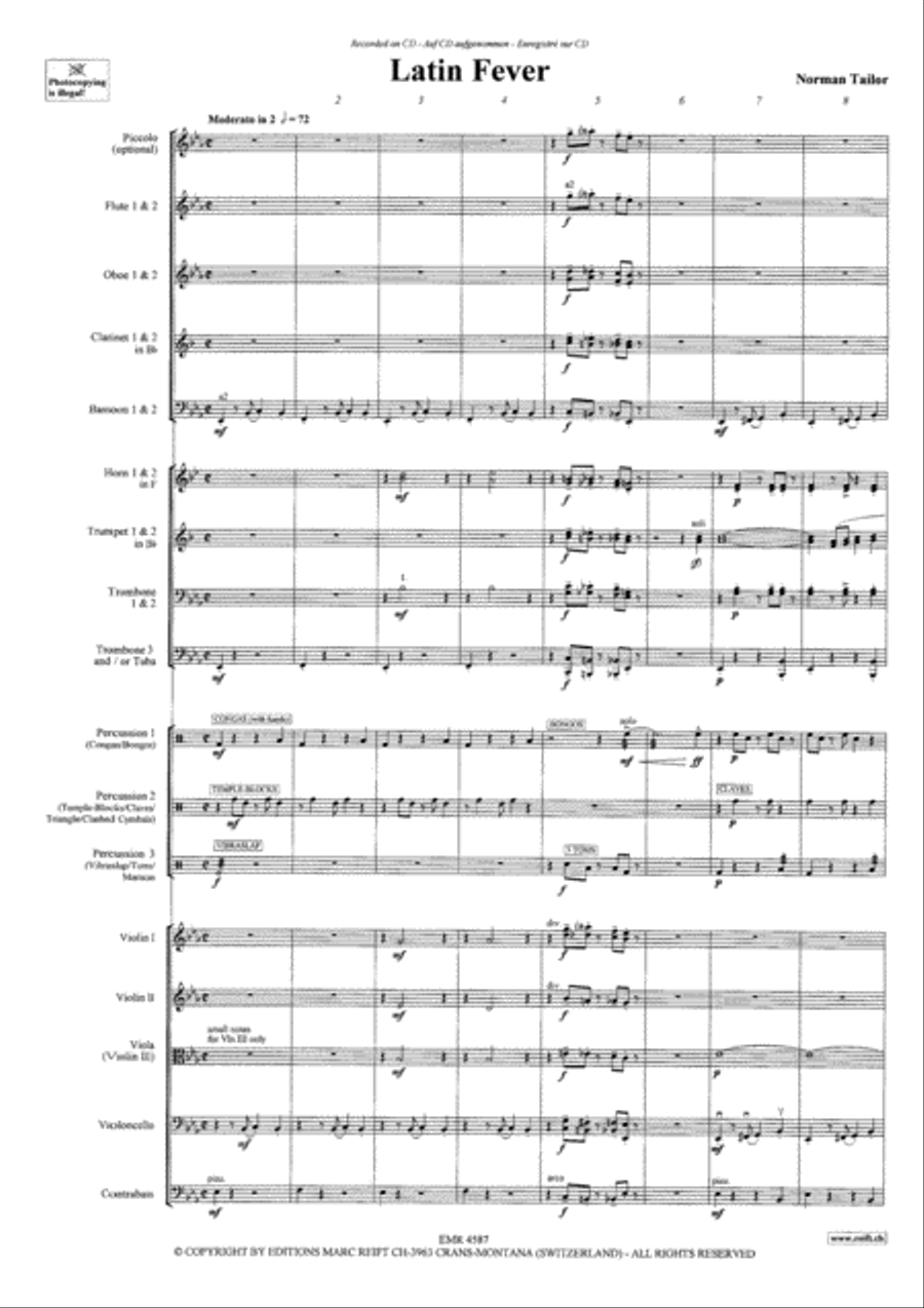 Latin Fever Orchestra scores gallery preview page 4