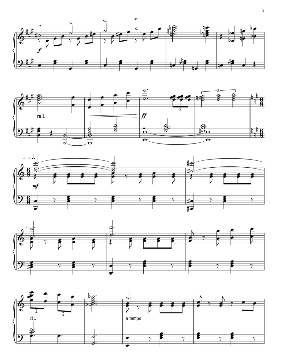 Pretty Peppy Pretty Peppy Piano Solo scores gallery preview page 5
