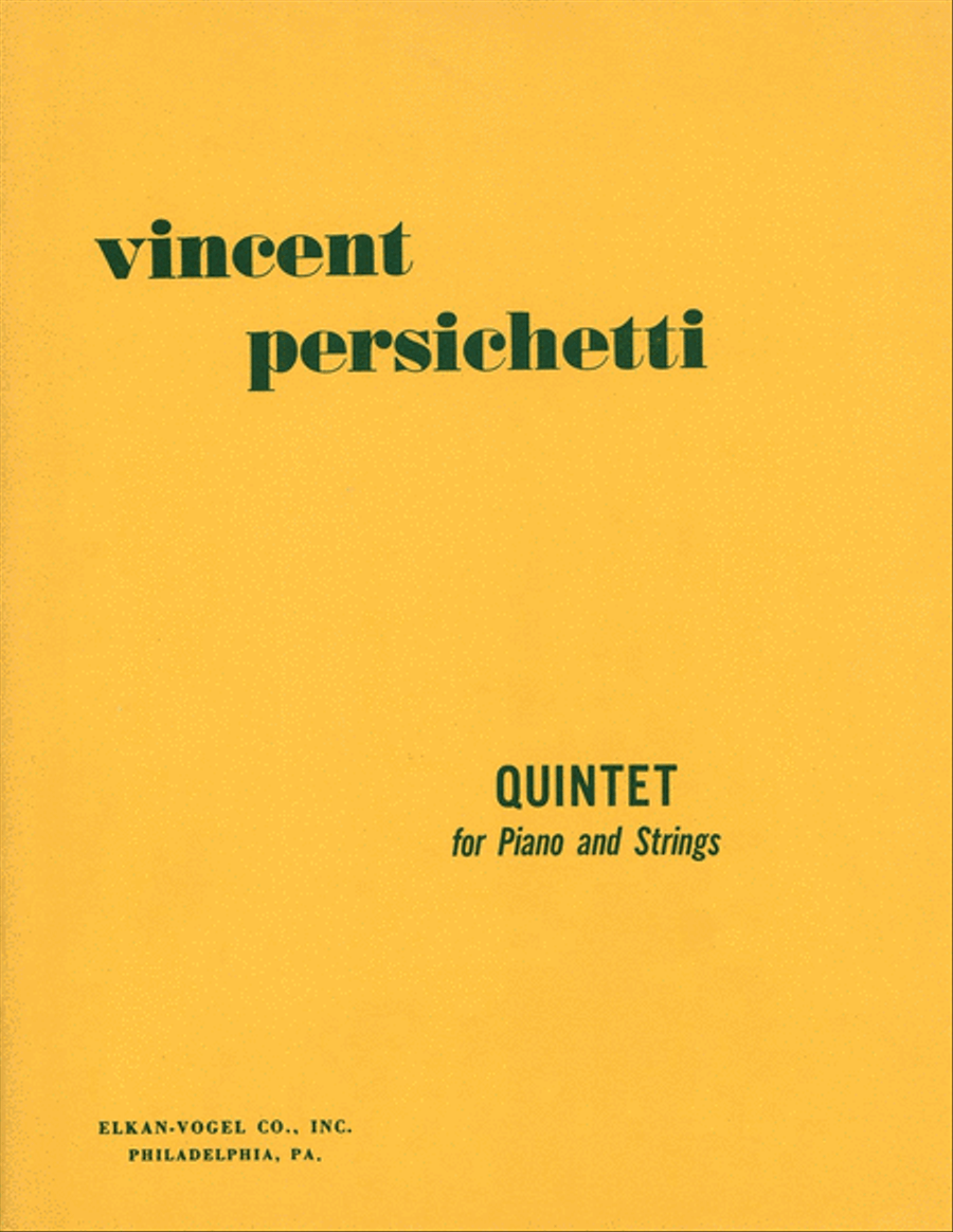 Quintet Chamber Music scores gallery preview page 1