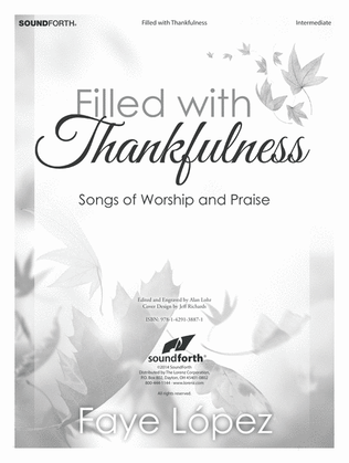 Book cover for Filled with Thankfulness