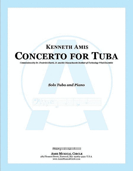 Kenneth Amis : Concerto for Tuba and Piano