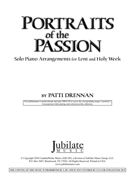 Portraits of the Passion