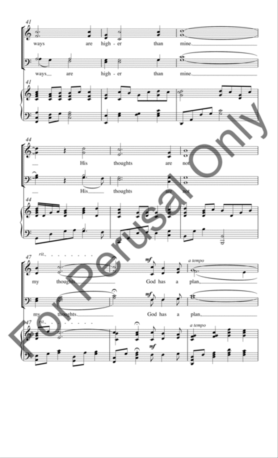 God Has a Plan Divisi scores gallery preview page 6