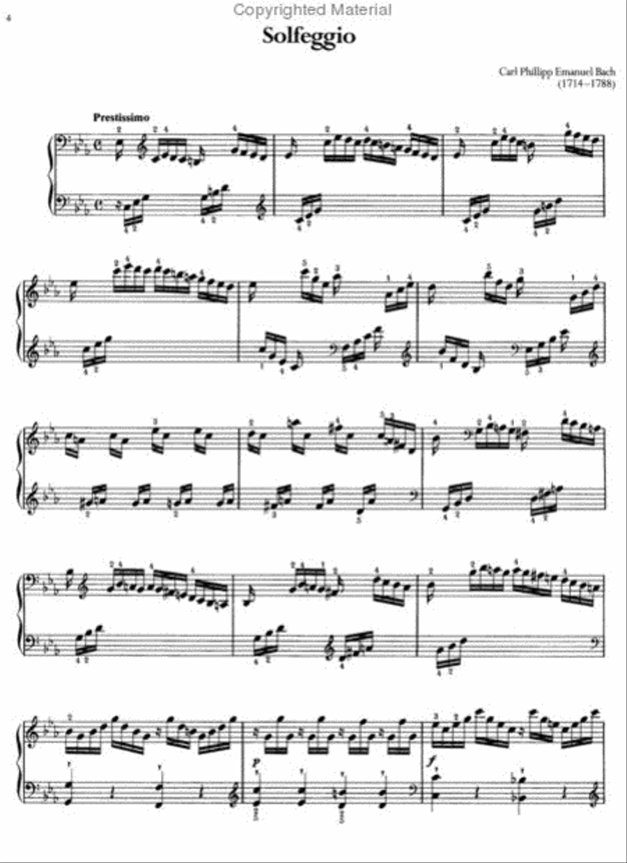 Library of Piano Classics 2 Piano Solo scores gallery preview page 3