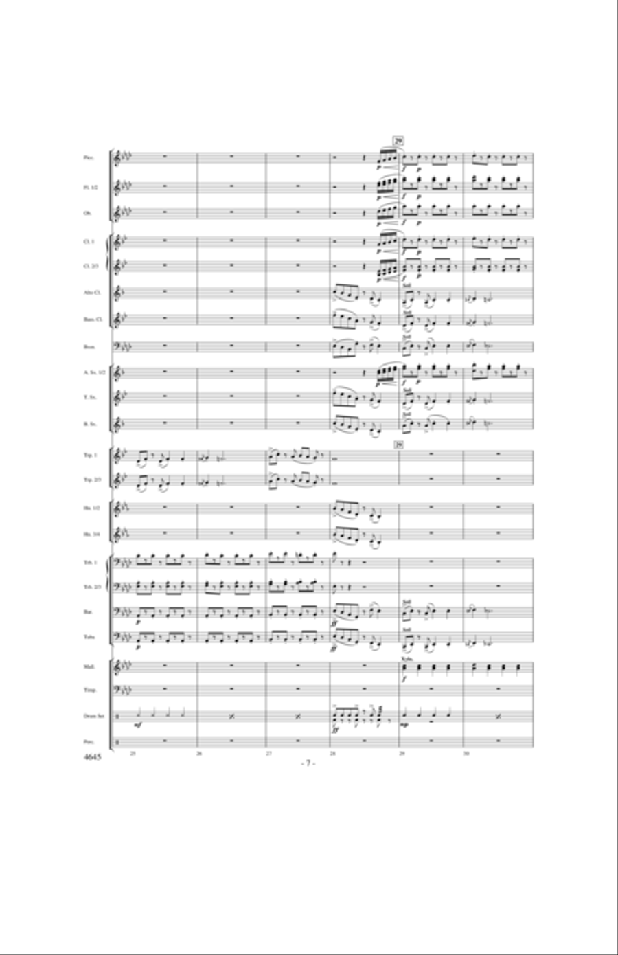 New York: 1927 Concert Band scores gallery preview page 6