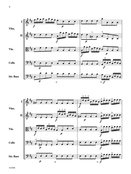 Concerto in D: Score