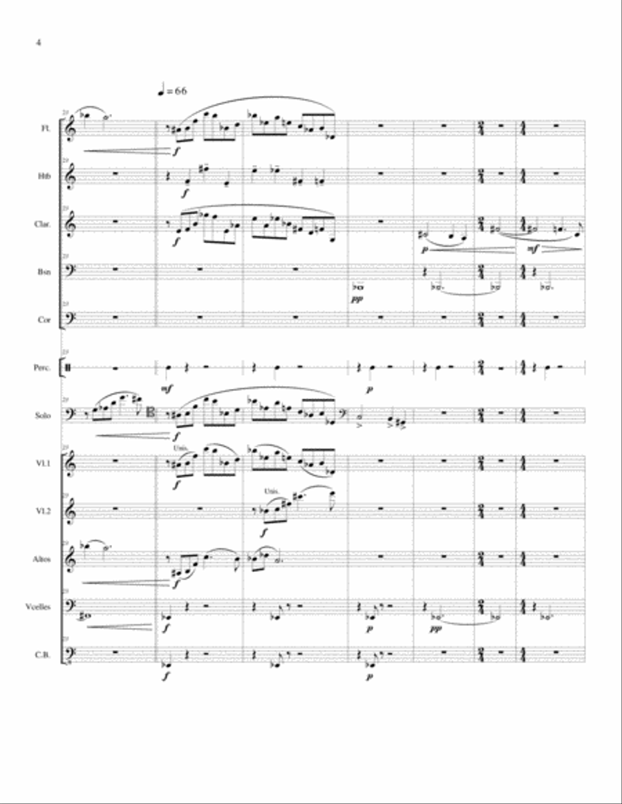 Concerto for Bassoon and Orchestra (Orchestral Score) Full Orchestra scores gallery preview page 6