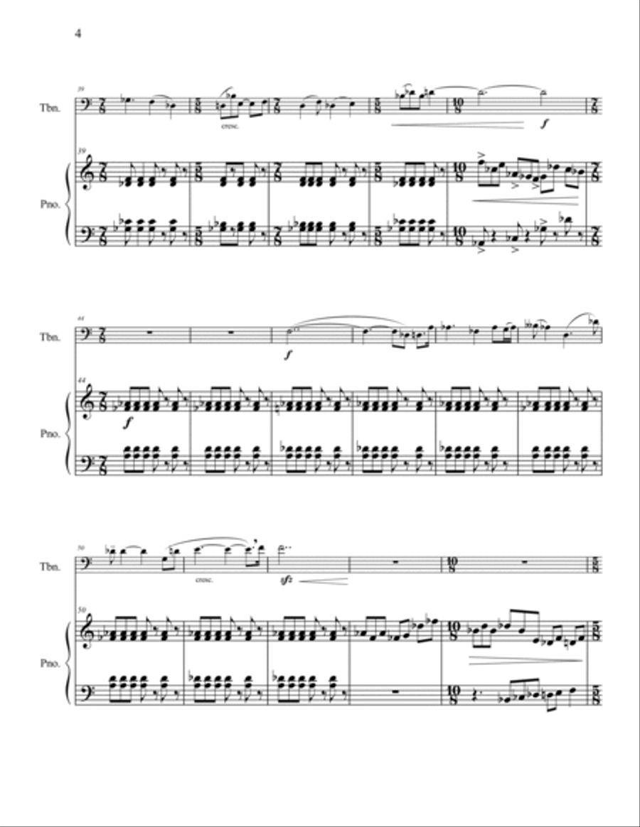 Keeper of the Four Winds Keeper of the Four Winds Trombone Solo scores gallery preview page 5
