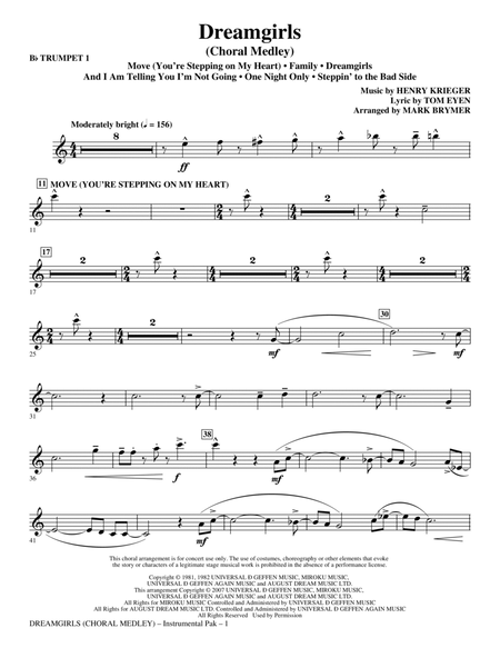Dreamgirls (Choral Medley) - Bb Trumpet 1