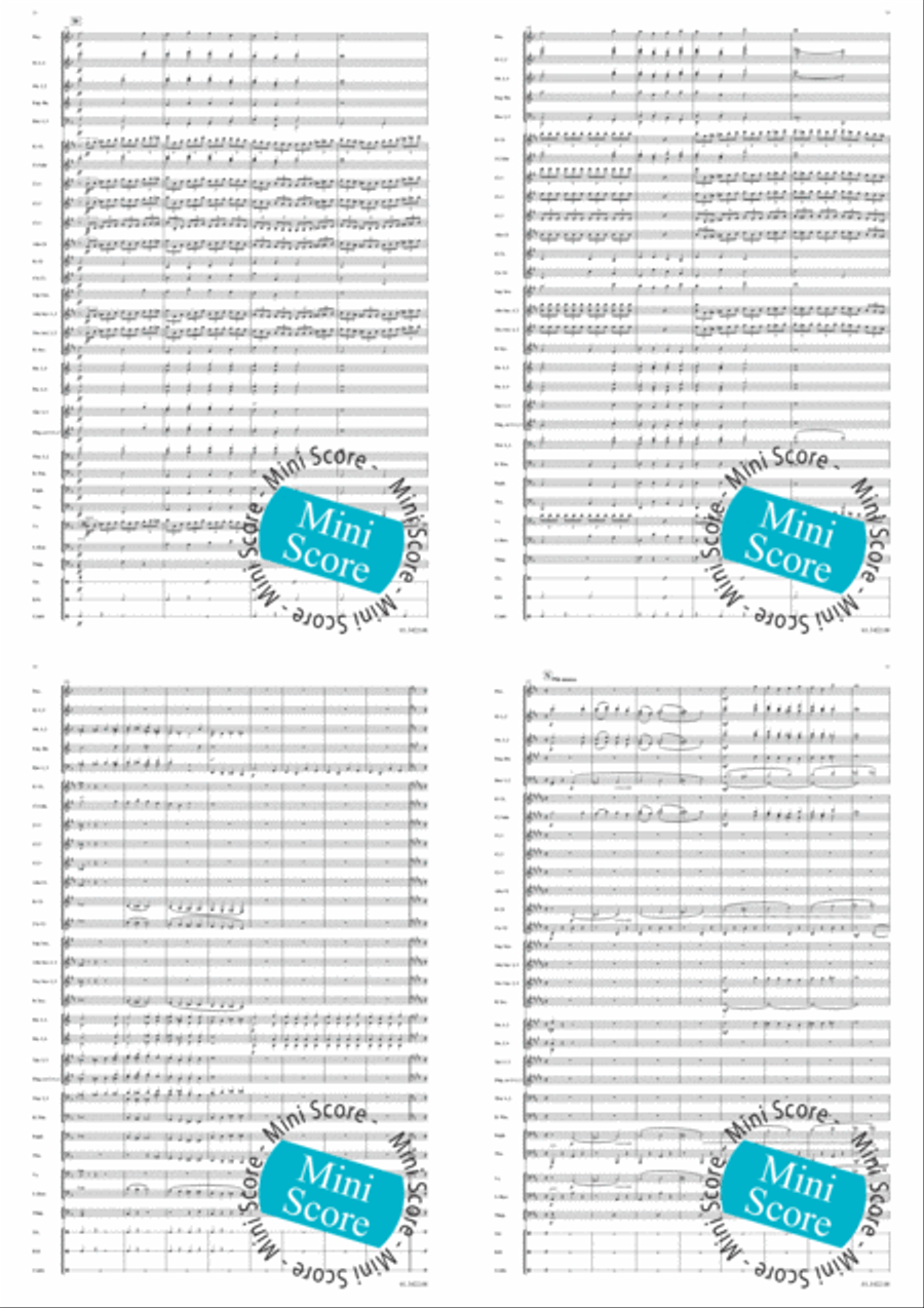 Voyevoda Overture Concert Band scores gallery preview page 12