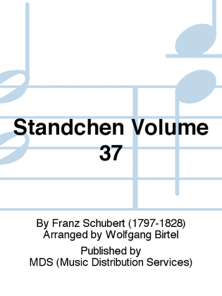 Book cover for Ständchen Volume 37