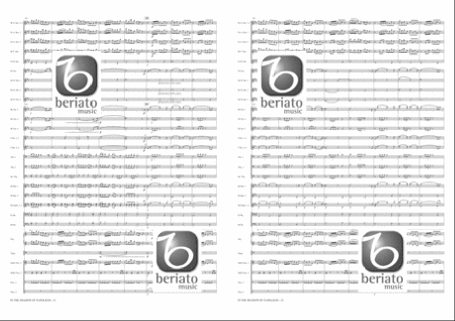 In the Shadow of Napoleon Fanfare Band scores gallery preview page 12