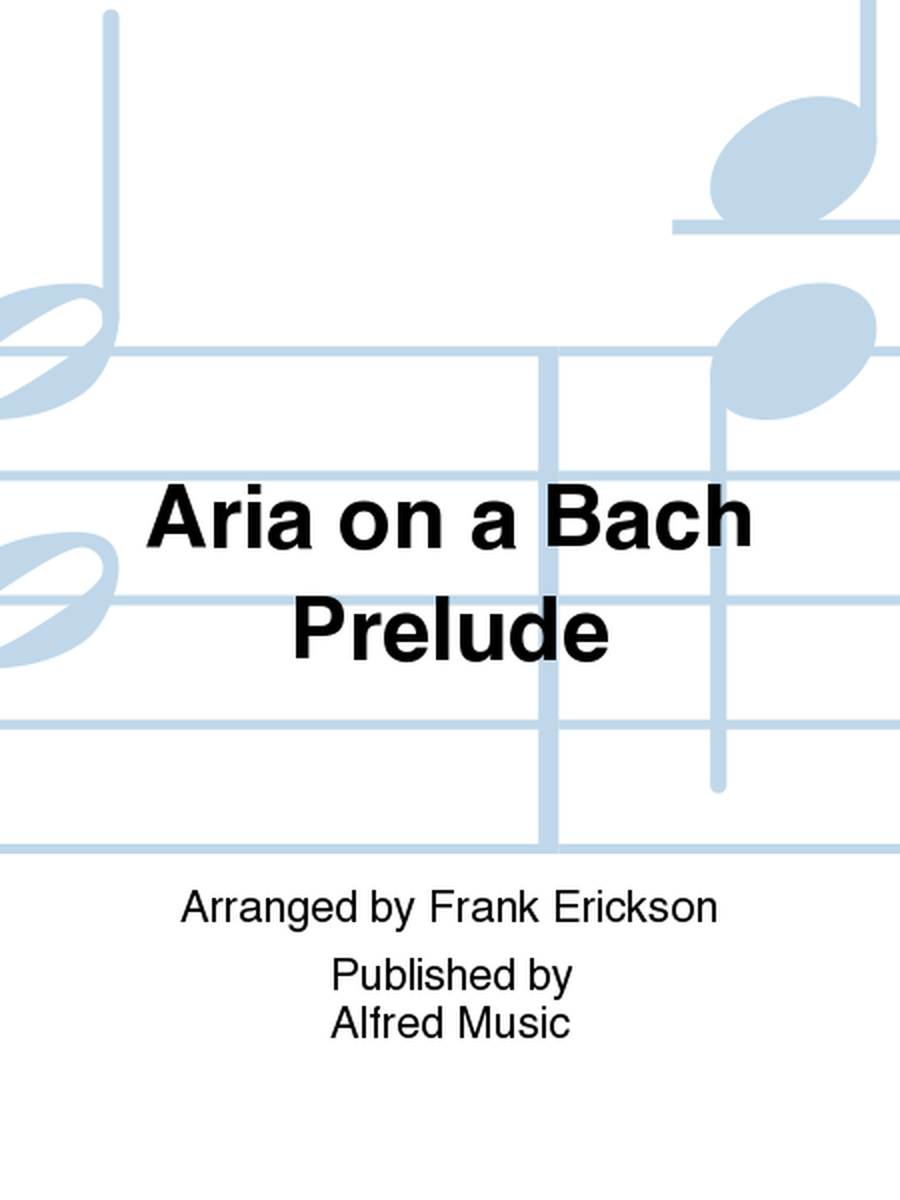Aria on a Bach Prelude