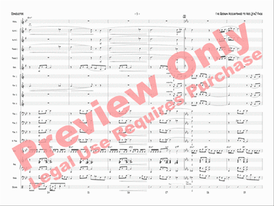 I've Grown Accustomed to Her (His) Face Jazz Ensemble scores gallery preview page 8