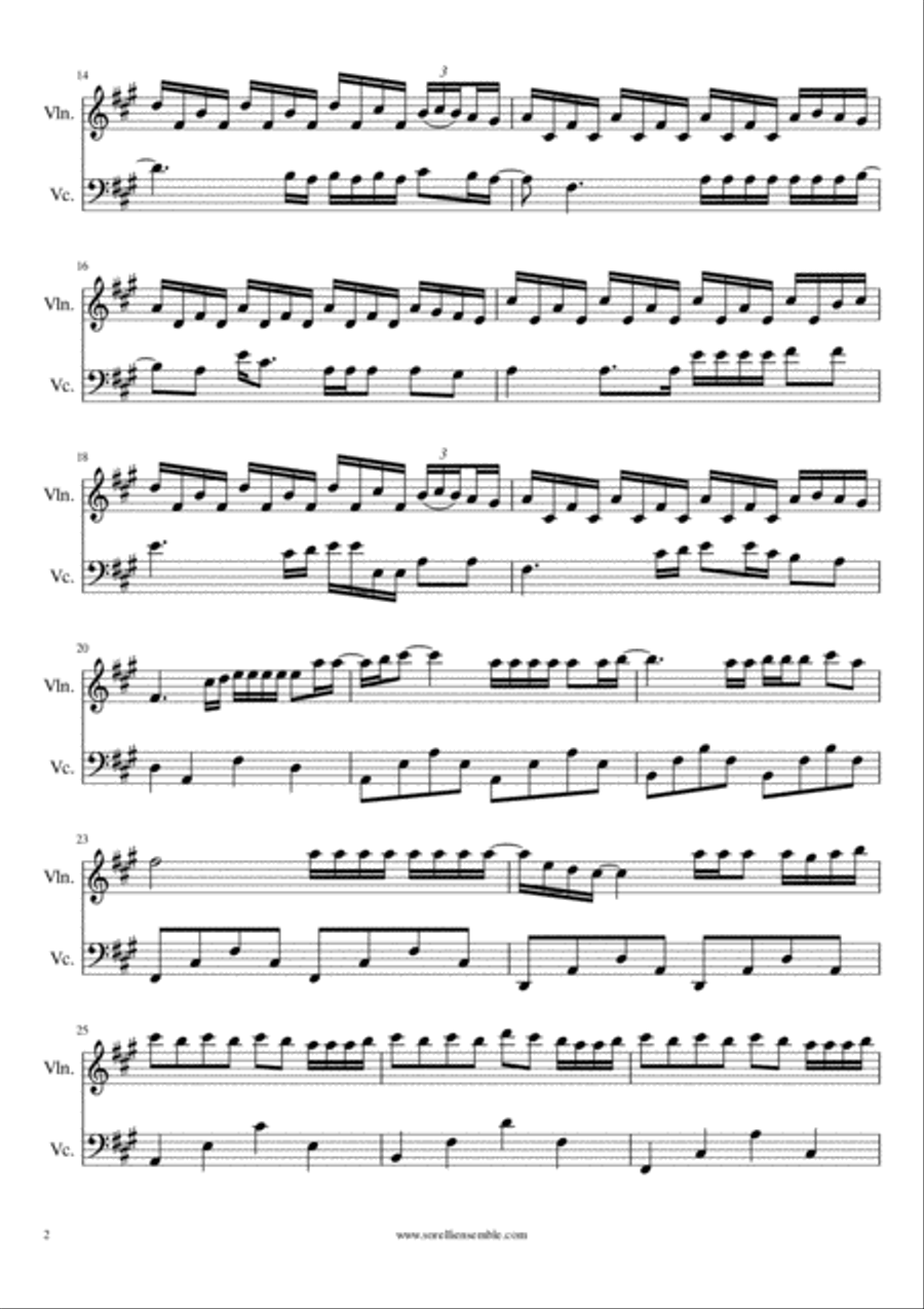 Halo Halo String Duet scores gallery preview page 2