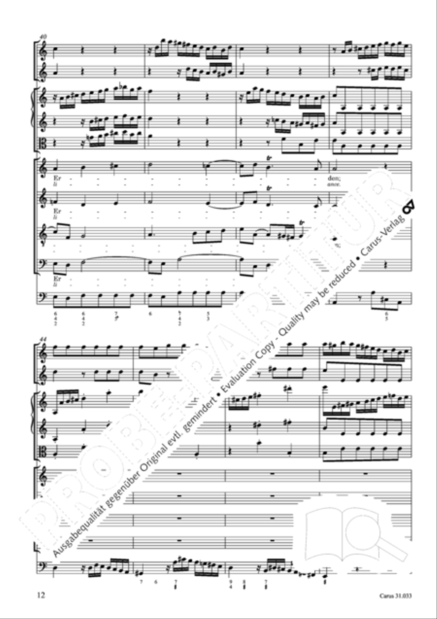 Lord Jesus Christ, in thee alone (Allein zu dir, Herr Jesu Christ) ATB scores gallery preview page 13