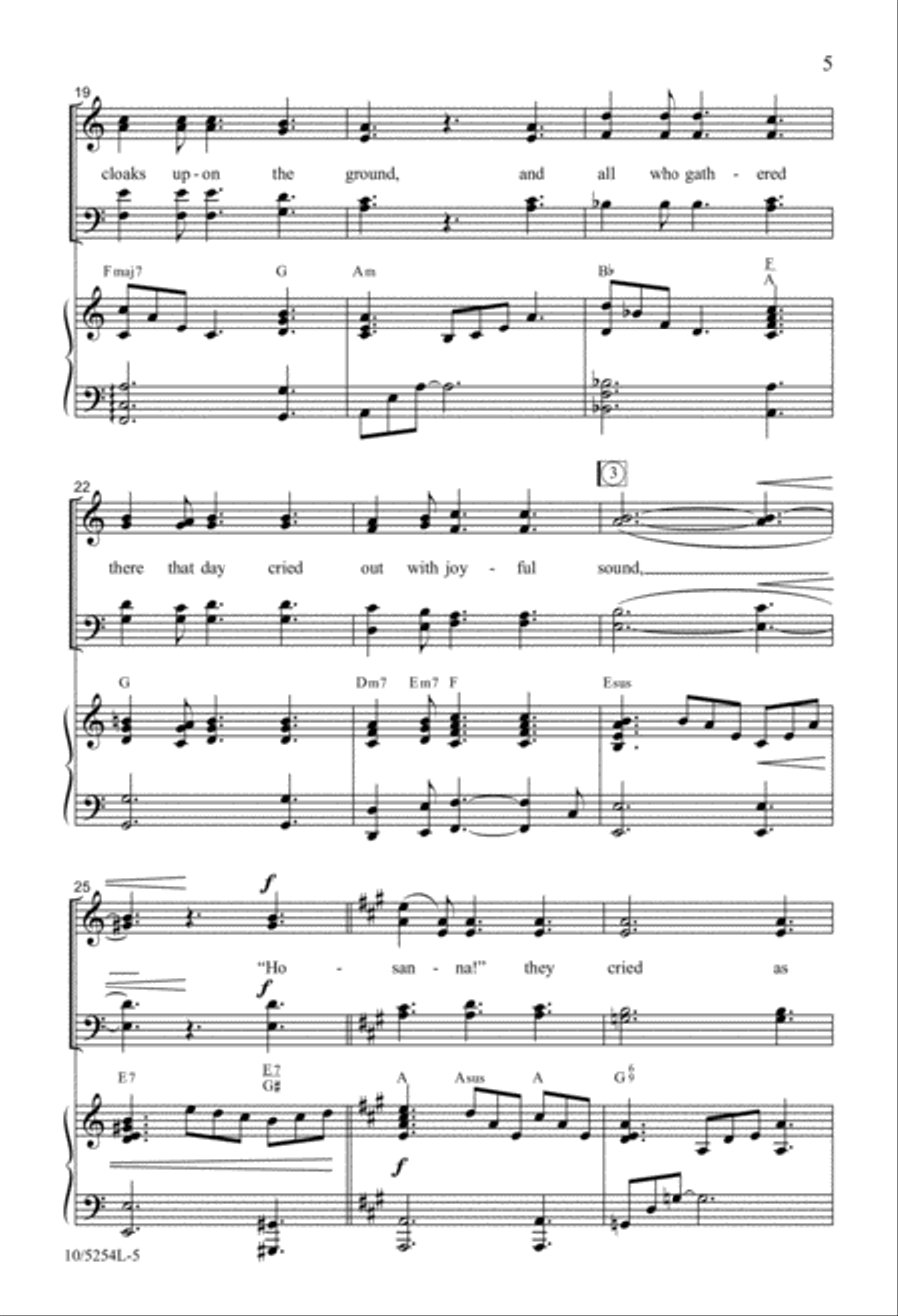 Celtic Hosanna 4-Part scores gallery preview page 4