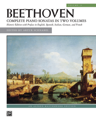 Book cover for Beethoven -- Sonatas, Volume 2