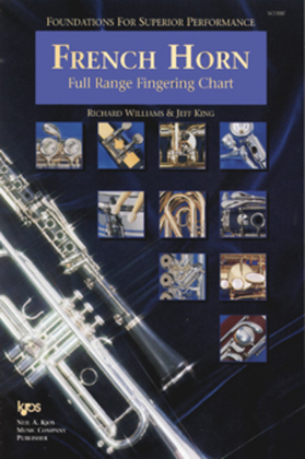 Book cover for Foundations For Superior Performance Full Range Fingering Chart-French Horn