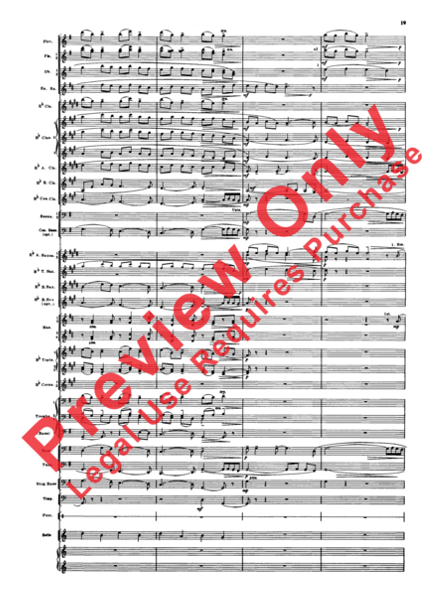 Armenian Dances, Part 1 Armenian Dances, Part 1 Concert Band scores gallery preview page 20