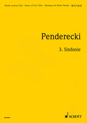 Book cover for Sinfonie No. 3
