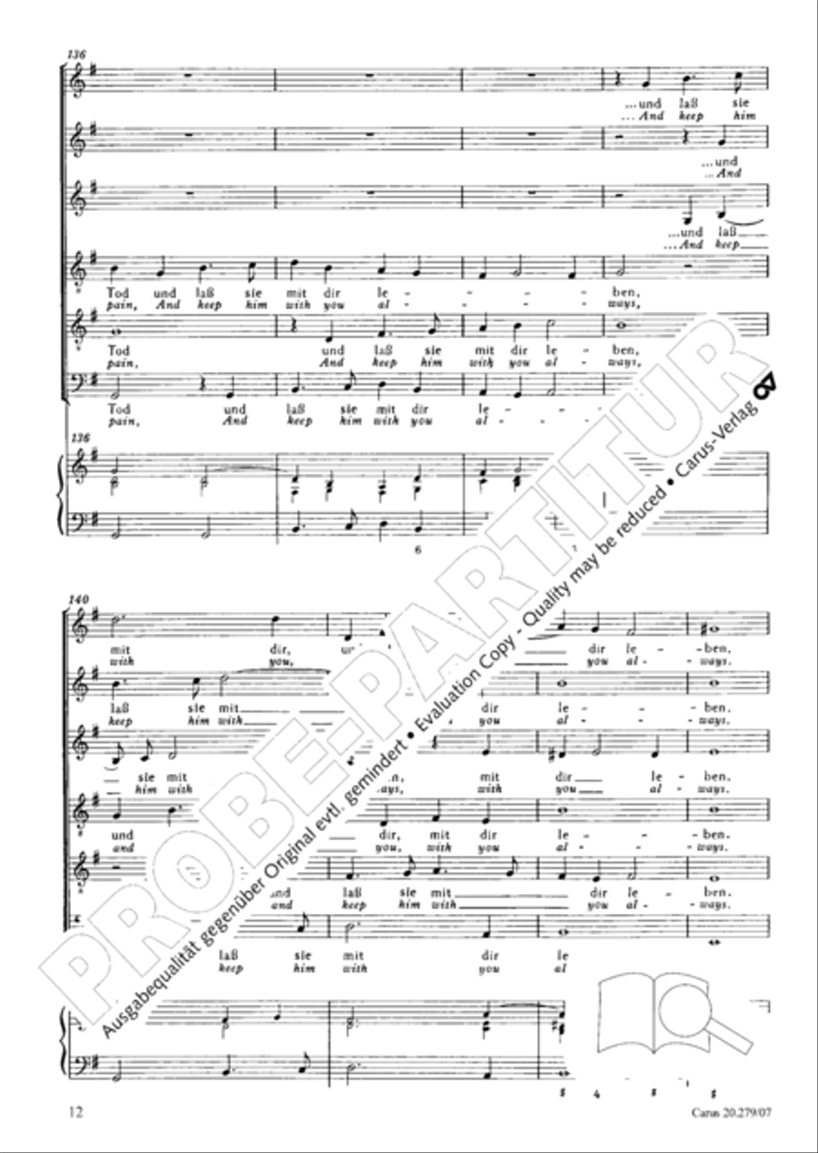 Musikalische Exequien I-III Orchestra scores gallery preview page 13