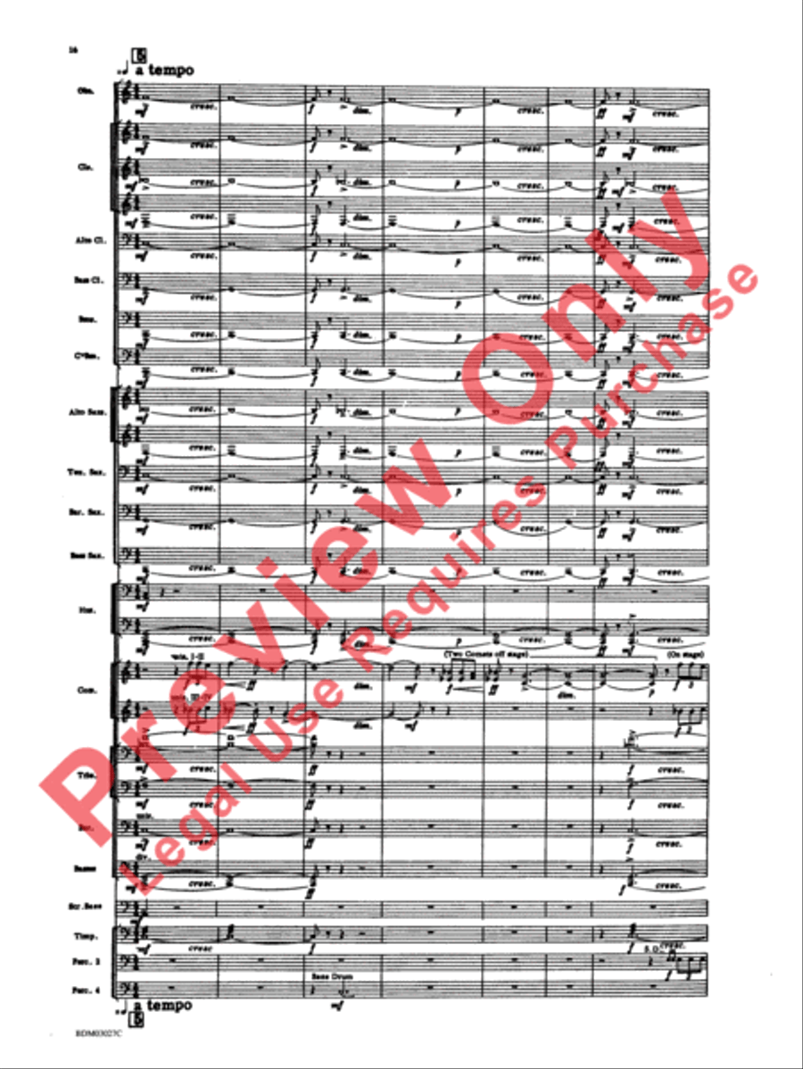 La Fiesta Mexicana Concert Band scores gallery preview page 19