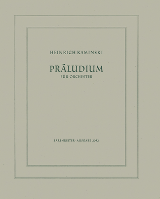 Praludium for Orchestra