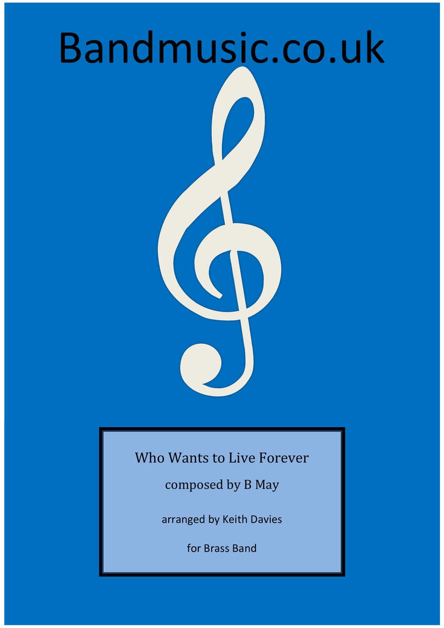 Who Wants To Live Forever Small Ensemble scores gallery preview page 1