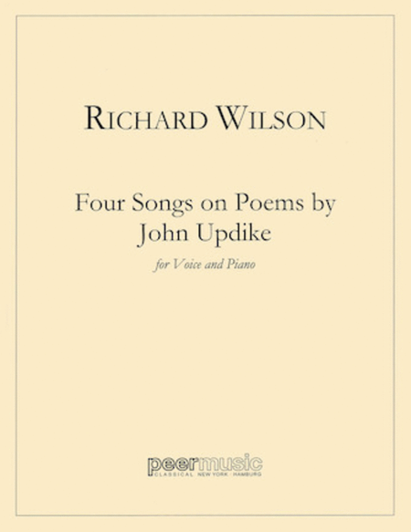 Four Songs on Poems of John Updike