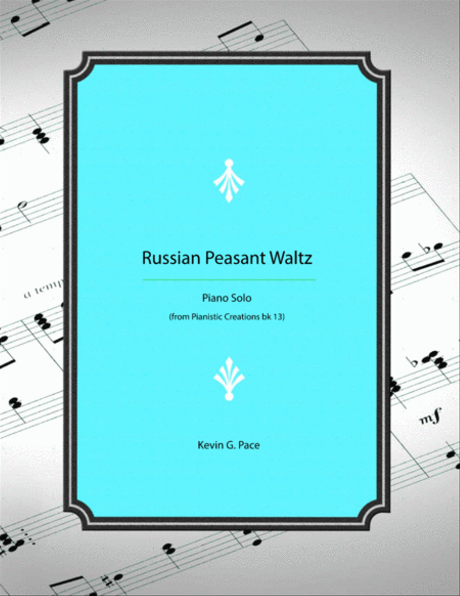 Russian Peasant Waltz - original piano solo Piano Solo scores gallery preview page 1