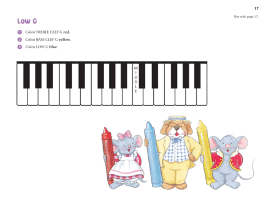 Music for Little Mozarts Music Workbook, Book 4 Piano Method scores gallery preview page 3