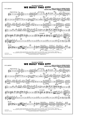 Book cover for We Built This City - Bb Clarinet